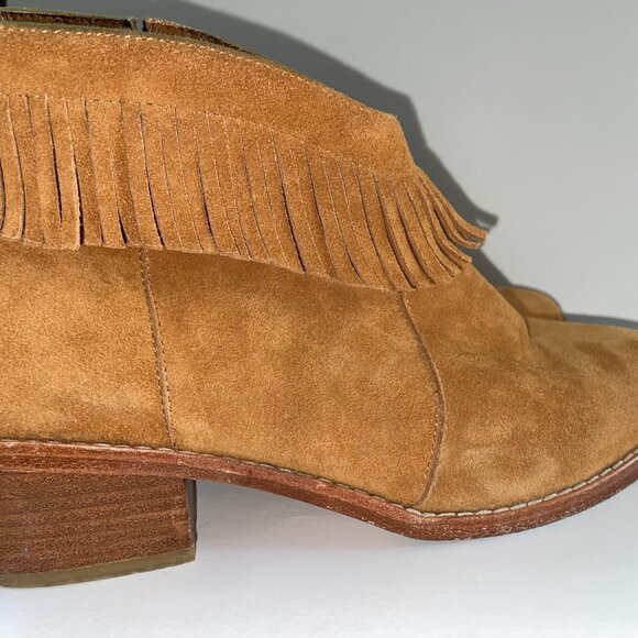 JOIE Camel Boot - Fringe Bootie Makena - Picture 15 of 16